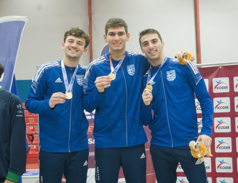 Ιστορικό χρυσό για την Εθνική Νέων Ανδρών στο Παγκόσμιο Κύπελλο ξίφους μονομαχίας U20