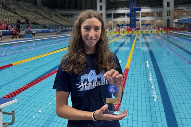 Νέο πανελλήνιο ρεκόρ από την Άννα-Μαρία Δασκαλάκη