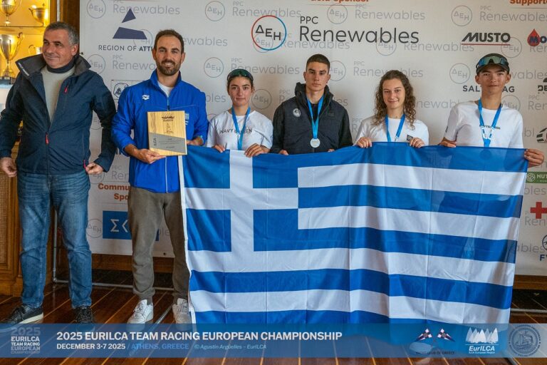 Ασημένιο μετάλλιο για την Εθνική ομάδα στην Ιστιοπλοΐα