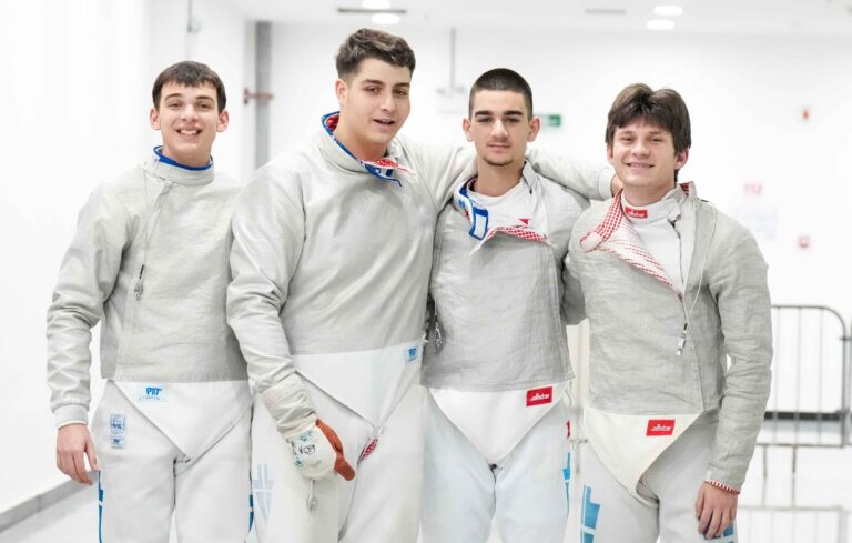 Χάλκινη σε ευρωπαϊκό επίπεδο η ομάδα σπάθης εφήβων