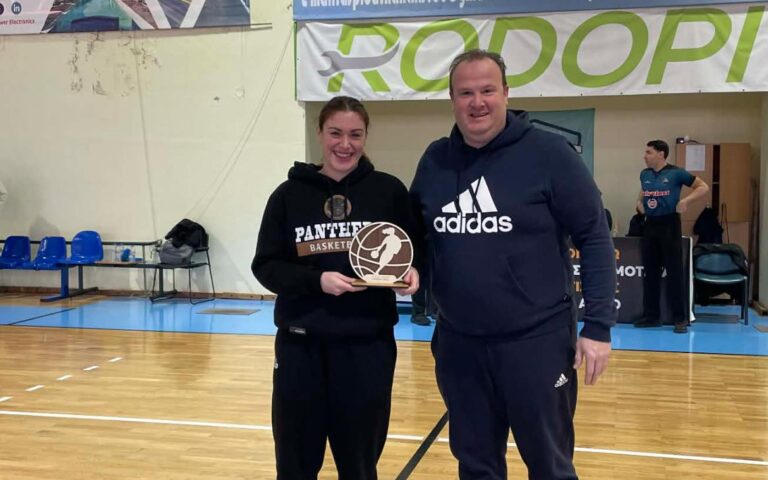 Η Ασπίδα τίμησε την Μυρτώ Σταμπουλίδου