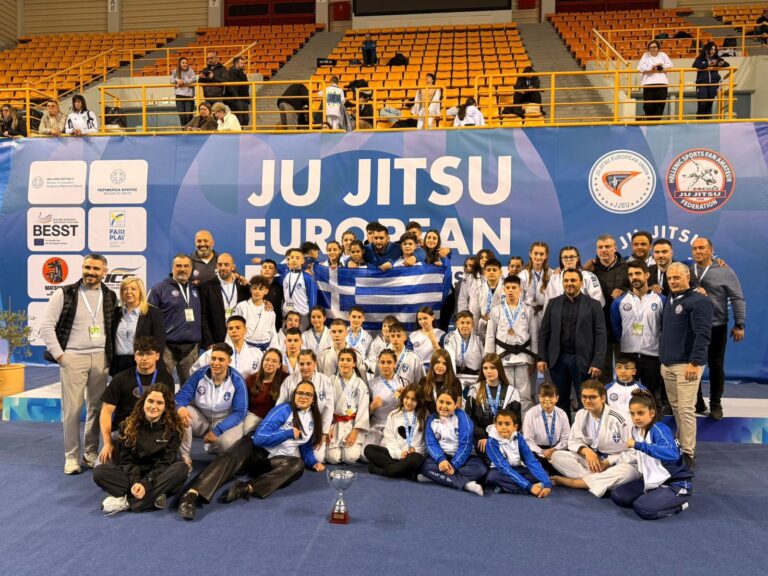 Η Ελλάδα στην κορυφή της Ευρώπης στο Ζίου Ζίτσου