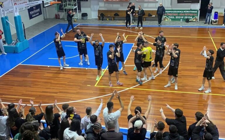 ΑΕ Κομοτηνής: Το έχει κάνει τόσες φορές φέτος… γιατί όχι άλλη μία;