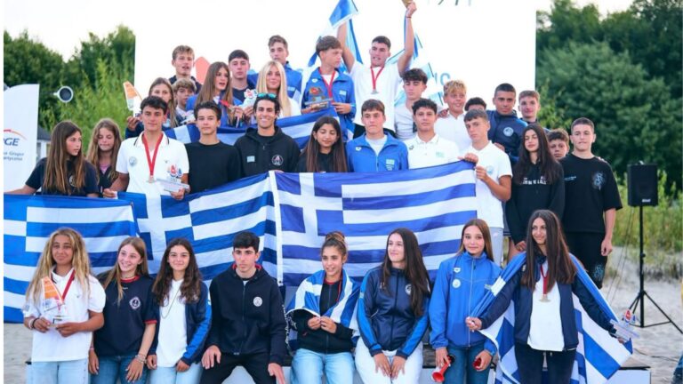 Οκτώ μετάλλια για την Ελλάδα στο Ευρωπαϊκό Πρωτάθλημα Techno 293!