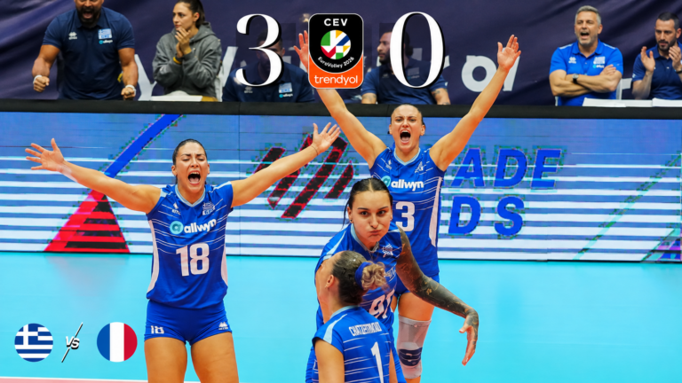 Στις 8 καλύτερες της Ευρώπης η Εθνική! 3-0 τη Γαλλία και συνεχίζει να γράφει ιστορία